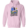 Mountain And Coffee, Wet The Plant, Wet By Coffee Pullover Hoodie