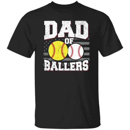 Baseball Sport, Dad Of Ballers, Retro Baseball Player Unisex T-Shirt