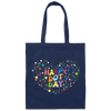 Happy Dot Day, Love Dot Day, Dot Day, Love Dots Canvas Tote Bag