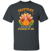 Gratitude Unlocks The Fullness Of Life, Thankful's Day Unisex T-Shirt