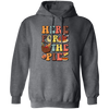 Here For The Pie, Thankful, Thanksgiving Holiday Pullover Hoodie