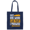 Car Lover Gift, Just One More Car Part I Promise, Yellow Car Part Love Gift Canvas Tote Bag