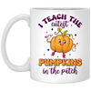 I Teach The Cutest Pumpkins In The Patch, Love Fall White Mug