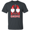 The Papa Gnome, Xmas Gnome, Merry Christmas Unisex T-Shirt