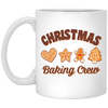 Christmas Baking Crew, Gingerbread Crew, Set Of Gingerbread, Merry Christmas, Trendy Christmas White Mug