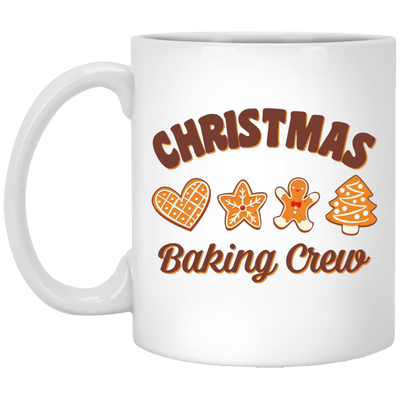 Christmas Baking Crew, Gingerbread Crew, Set Of Gingerbread, Merry Christmas, Trendy Christmas White Mug