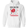 Growing My Valentine, Love My Valentine, My Love, Gift For Valentine, Valentine's Day, Trendy Valentine Pullover Hoodie