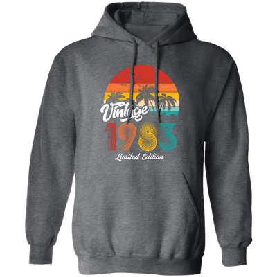 Vintage 1983, 1983 Birthday, 1983 Limited Edition, 1983 Retro Pullover Hoodie