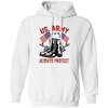 American Army Always Protect, American Cowboy Pullover Hoodie