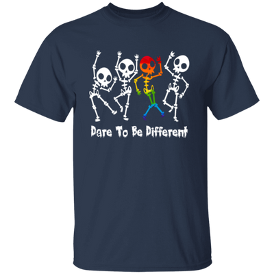 Lgbt Skeleton, Dare To Be Different, LGBT Pride, LGBTQ+ Unisex T-Shirt