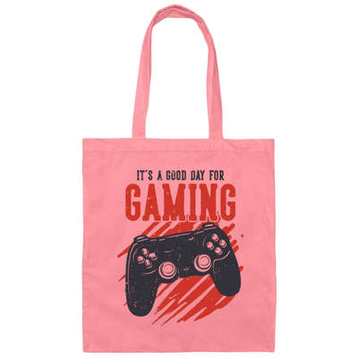 It's Good Day For Gaming, Retro Gaming, Play Station Canvas Tote Bag