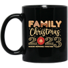 Family Christmas 2023, Making Memories Together, Merry Christmas, Trendy Christmas Black Mug