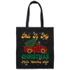 This Is My Christmas Movie Watching, Merry Christmas, Trendy Christmas Canvas Tote Bag