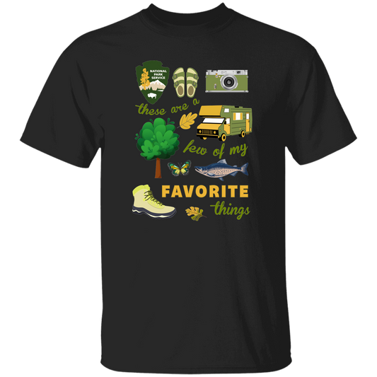 These Are A Few Of My Favorite Things, National Park Unisex T-Shirt