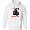 Death Is Coming For You, Horror Halloween, Funny Death Pullover Hoodie