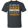 Great Dads Get Promoted To Grandpas, Father's Day Gifts Unisex T-Shirt