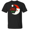 Happy Christmas, Santa In Moon, Christmas Tree, Merry Christmas, Trendy Christmas Unisex T-Shirt