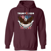 Trump 2024, Take American Back, Pro Trump, Trump Fan Pullover Hoodie