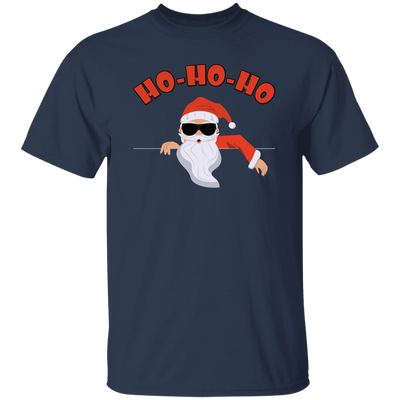 Ho Ho Ho, Funny Santa Claus, Cool Santa, Santa Jump To The House, Merry Christmas, Trendy Christmas Unisex T-Shirt