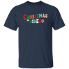 Christmas Vibes, Retro Christmas, Merry Christmas, Trendy Christmas Unisex T-Shirt