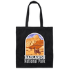 National Park Gift, Badlands Park Gift, Retro Badlands, Love National Parks Canvas Tote Bag