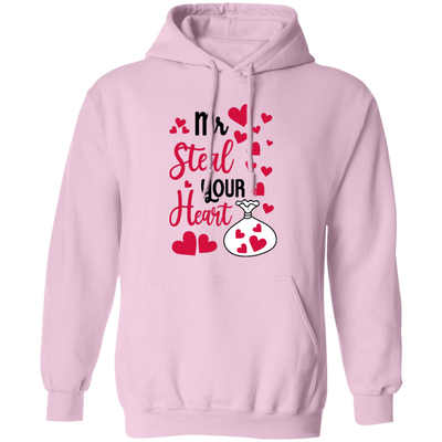 Mr Steal Your Heart, Happy Valentine, Valentine's Day, Valentine Gift Pullover Hoodie