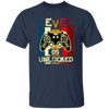 Gamer Love Gift, Level 5 Unlocked, Retro Style For 5th Birthday, Love 5th Unisex T-Shirt