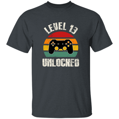 Level 13 Unlocked, Retro Birthday, 13rd Birthday, Gamer Birthday Unisex T-Shirt