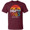 Vintage 1963, 1963 Birthday, 1963 Limited Edition, 1963 Retro Unisex T-Shirt