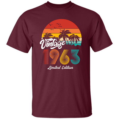 Vintage 1963, 1963 Birthday, 1963 Limited Edition, 1963 Retro Unisex T-Shirt