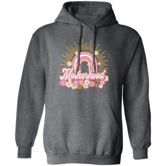 Mother's Day Gift, Motherhood Gift, Mama Flowers Sunshine, Gift For Mom Pullover Hoodie