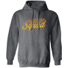 Birthday Squad, Perfect Birthday, Retro Birthday Gift, Orange Tone Pullover Hoodie