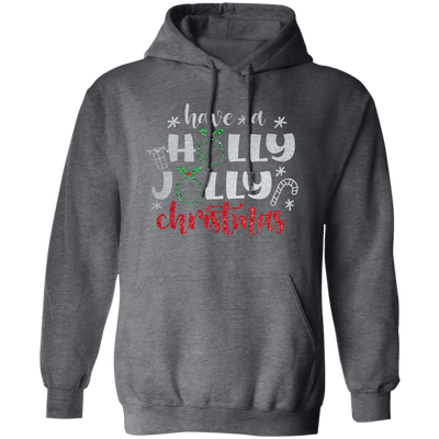 Have A Holly Jolly, Glitter Christmas, Blink Christmas, Merry Christmas, Trendy Christmas Pullover Hoodie