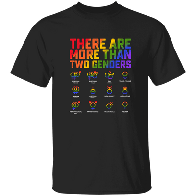 Love Lgbt, Pride Them, There Are More Than Two Genders, Lgbt Gift Unisex T-Shirt