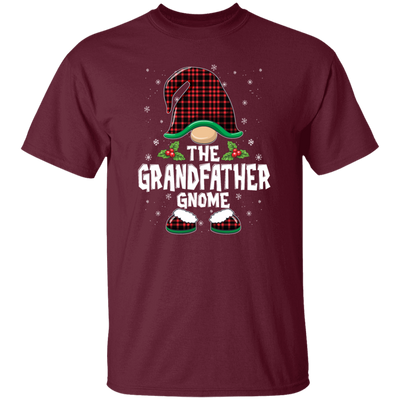 The Grandfather Gnome Present For Family, Xmas Cute Gnome Lover Unisex T-Shirt