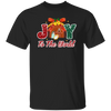 Joy To The World, Merry Xmas, Let Us Adore Him Christmas Unisex T-Shirt