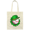 Patricks Day, St Patricks Day Irish Baseball Canvas Tote Bag