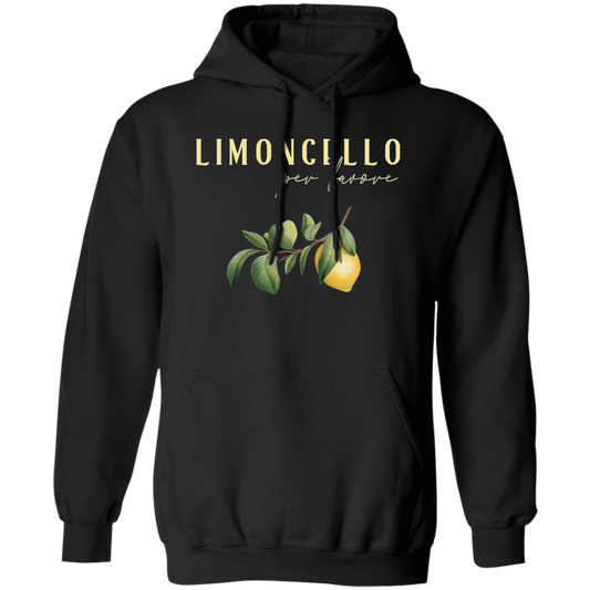 Limoncello Per Favore, Pimoncello Watercolor Pullover Hoodie