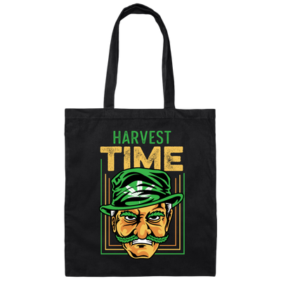 Its Harvest Time I Love It Stoner I Am Stoner Love Harvest Canvas Tote Bag