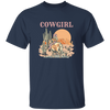 Cowboy Lover Gift, Cowgirl Life In Desert, Long Live Cowgirl Unisex T-Shirt