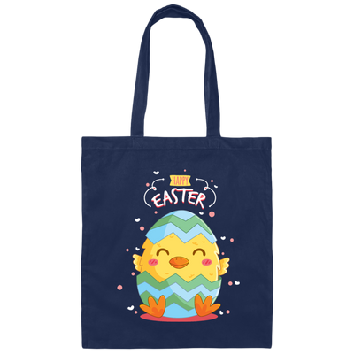 Cute Chick Easter Egg, Easter Gift Canvas Tote Bag