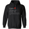 Definition Of Gringona, Gringa Mixed Chingona, Gringa Rose Pullover Hoodie