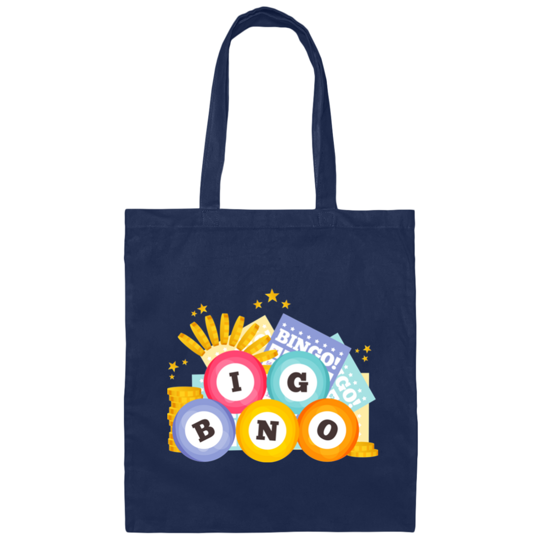 Bingo Game, Love Bingo, Best Bingo, Win The Lottery, Better Life Canvas Tote Bag