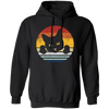 Black Cat Lover Gift, Kawaii Cat Retro Style, Best Cat Ever, Love Cat Pullover Hoodie