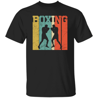 Boxing Lover, Love Boxing, Boxing Silhouette, Retro Boxing Unisex T-Shirt