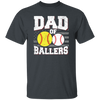 Baseball Sport, Dad Of Ballers, Retro Baseball Player Unisex T-Shirt