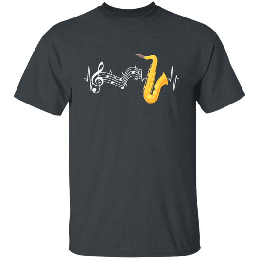 Heartbeat Trumpet, Trumpet Musician, Love Trumpet Unisex T-Shirt