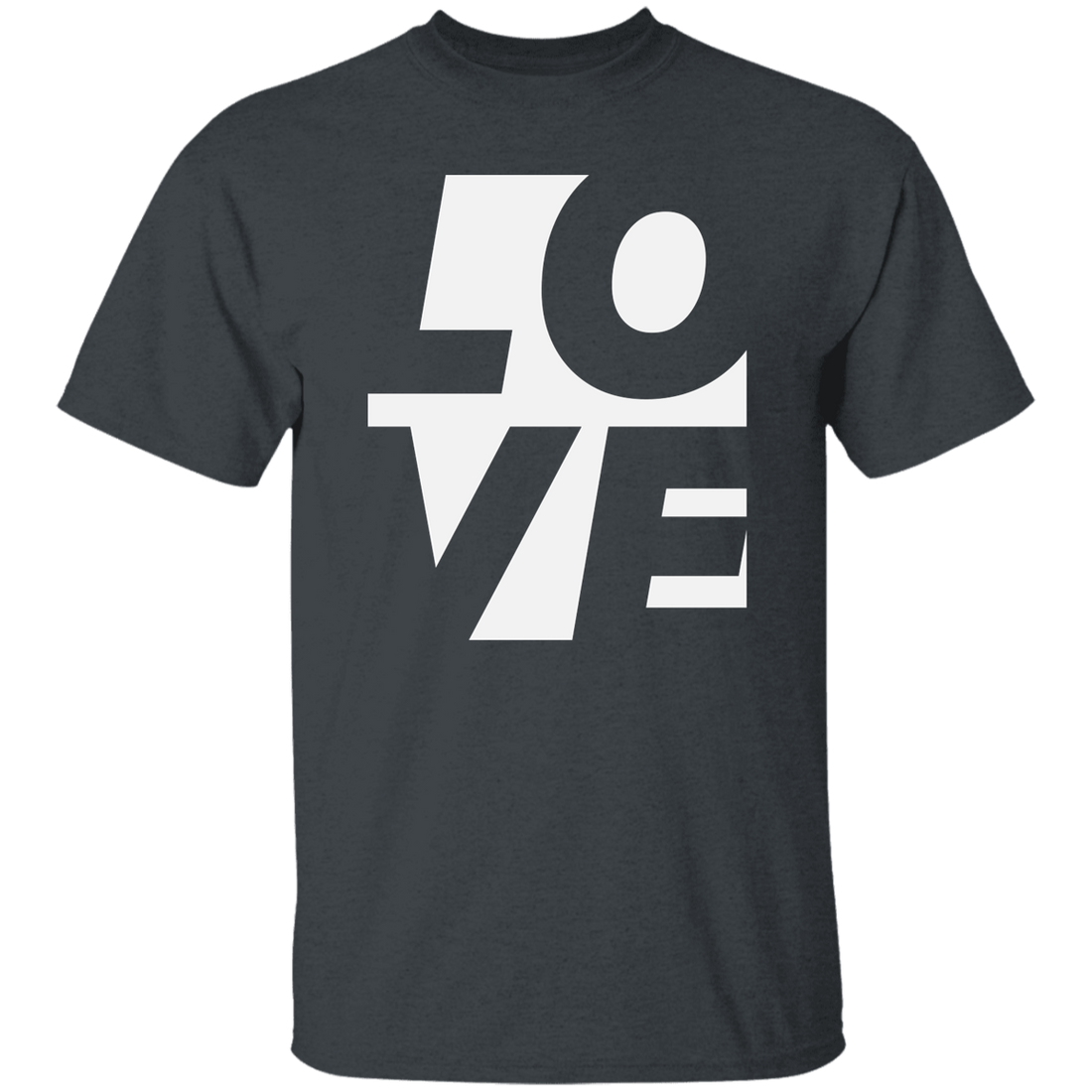 Couple Gift, Love Silhouette, Love Text, Valentine Love Unisex T-Shirt