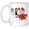 Horror Time, Horror Nigth, Happy Halloween, Cute Ghost White Mug