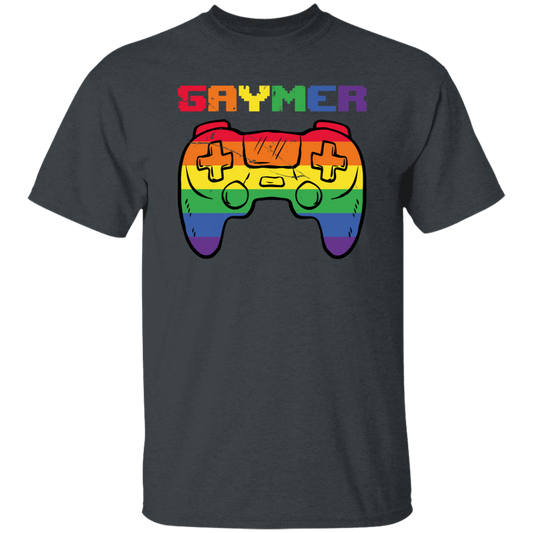 Gaymer Rainbow, Gamer Love Gift, Gaming LGBT Design, Best Gaymer Unisex T-Shirt